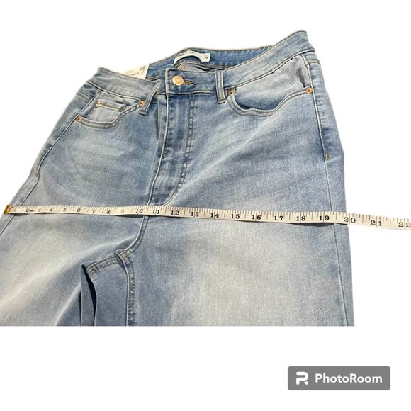 Garage Denim Flare NWT High-Waisted Wide Flare Jeans -Olivia Blue - size… - Picture 15 of 16